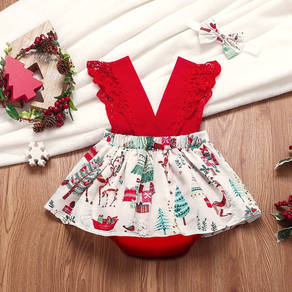 Christmas Baby Dress